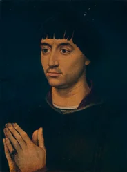 Portrait of Jean Gros, c1460