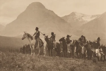 The Pass Finders, Piegan, Montana, 1913