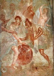Achilles, Disguised as a Woman, is Recognized by Ulysses Among the Daughters of Lycomede at Scyros