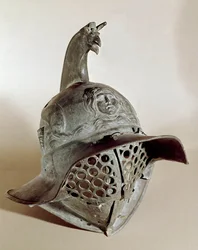 Bronze Helmet of Gladiator