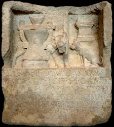 Burial stele of baker Marcus Careieus Assia