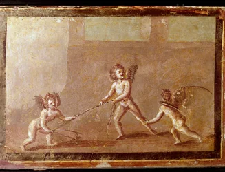 Cupids Playing with a Rope