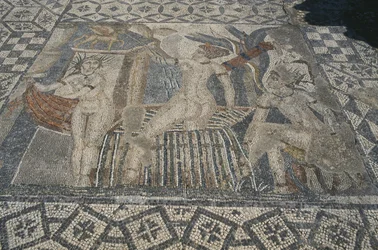 Diana and Actaeon, from the floor of 
