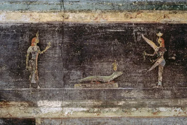 Frescoes from the Villa Dei Mysteri