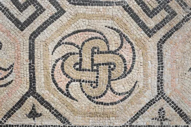 Geometric Pattern from the Via San Rocchino Domus, 2nd Century AD