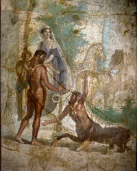 Hercules, Dejanire and the Centaur Nessus