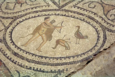 Hercules and the Stymphalian Birds, from the floor of 