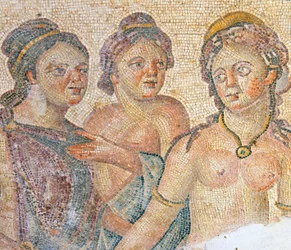 Leda and Her Housemaids (detail)