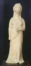Lion-headed goddess, from the sanctuary at Bir Bou Regba