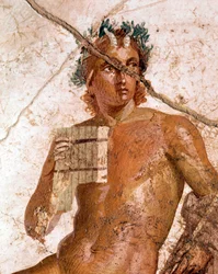 Pan Musician, Among the Nymphs