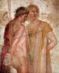 Pylades and Orestes (Fresco)
