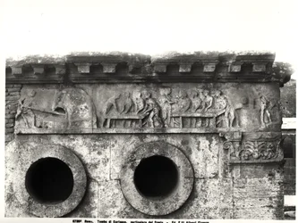 Relief from the Frieze Depicting the Process of Bread-Making, c.30 BC (detail)