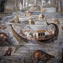 River vessel of the 1st century BC. (Detail)