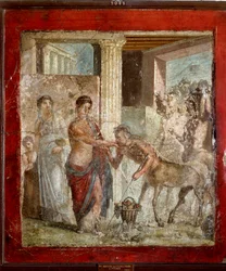 Roman Art: The Centaur Attends the Wedding of Pirithoos and Hippodamia