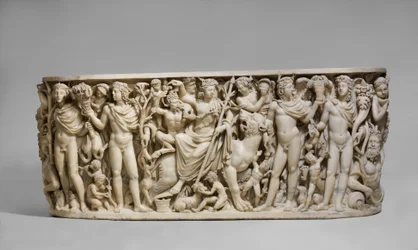 Sarcophagus with the Triumph of Dionysus and the Seasons