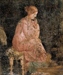 Seated Woman (detail)