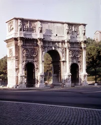 The Arch of Constantine in Rome