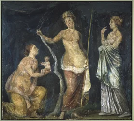The Birth of Adonis, Fragment from the Golden House of Nero, Rome, c.64-68