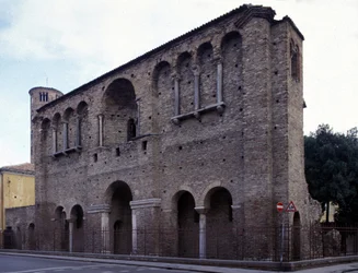 The Palace of Emperor Theodoric the Great (455 - 526) in Ravenna