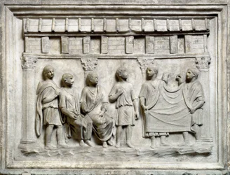 Tissue shop during the Augustan period