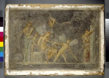 Wall painting, Pompeii, Roman, 1st century