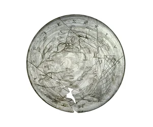 Wint Hill Bowl, Engraved with a Hunting Scene, Probably from the Rhineland, Roman, 4th Century