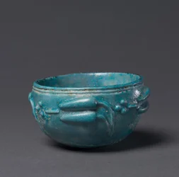 Bowl with Lotus Bud Decoration, Egypt