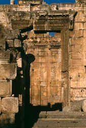 Temple of Bacchus (detail)