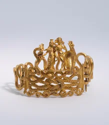 Bracelet with Agathodaimon, Isis-Tyche, Aphrodite, and Terenouthis