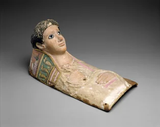 Plaster Portrait Mask of a Youth, c.140–190 AD