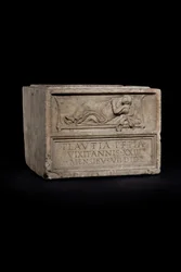Cinerary urn, c.late 1st-early 2nd century AD