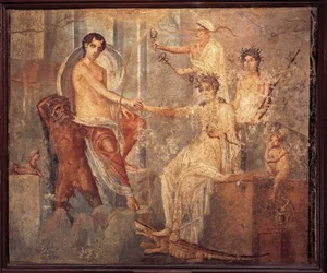 Fresco Depicting Io at Canopus in Egypt, Consoled by Isis from the House of the Duke d