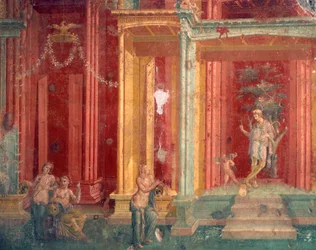 Fresco from House of Loreio Tiburtino, Pompeii