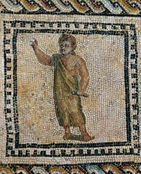 Orator Gesticulating with His Right Hand