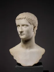 Portrait bust of the emperor Gaius, known as Caligula