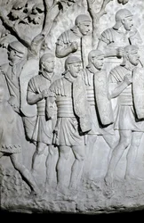 Roman Legionaries Ready for Battle