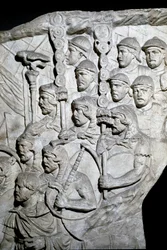 Warriors Carrying Vexillum (Roman Banners)