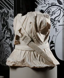 Sculpted Torso of a Cavalryman
