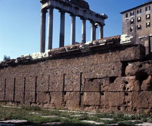 The Rostres of the Roman Forum. Rome