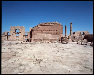 View of Roman Temple
