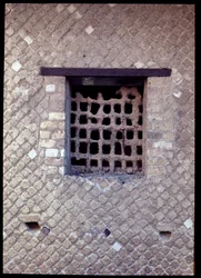 View of a window of the casa dell