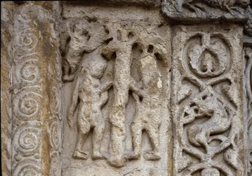 Adam and Eve (detail)