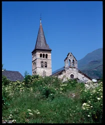 View of the church of St Mary, Arties