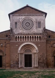 Facade of the Church of San Pietro (restored 1870)