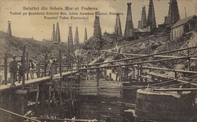 Oil Wells, Moreni, Romania