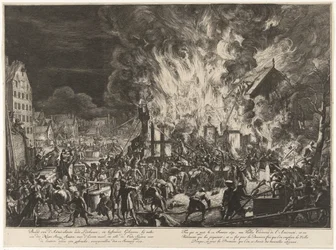 Fire in the Ropewalks of the Admiralty, 1673