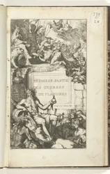 Title Page for the First Part of Guerres de Flandres