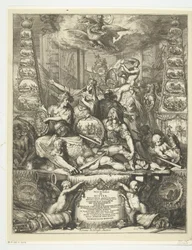 Allegory on the Death of Michiel de Ruyter, 1676