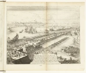 Pontoon Bridge of Parma over the Scheldt, 1585