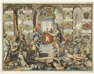 Title Page Caartboeck van Voorne, 1701